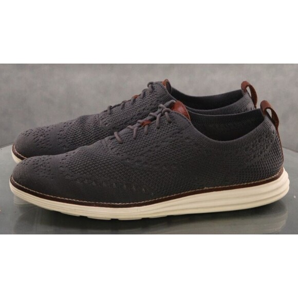 Cole Haan Original Grand Lite Knit $160 Men\'s Wingtip Oxfords Shoes Sz 10 C27961 main image 7